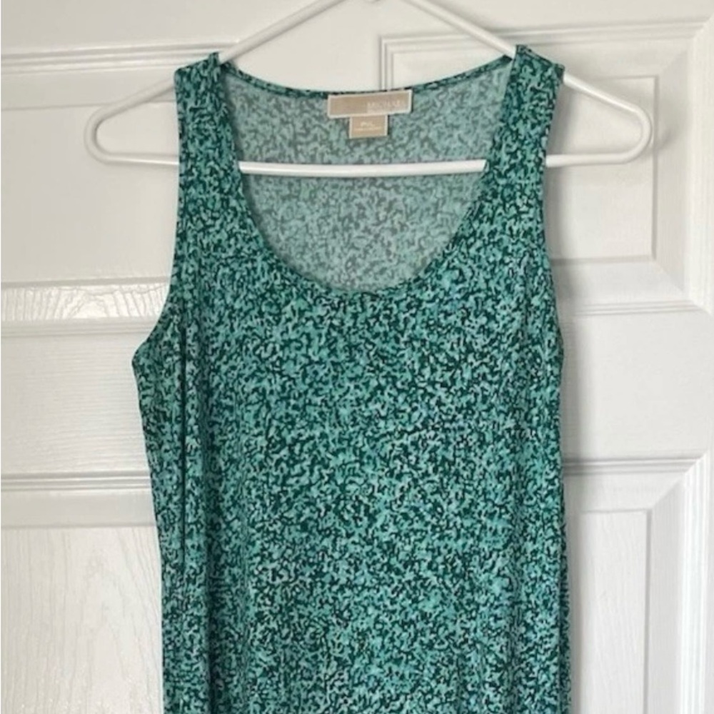 Michael Kors Green Sleeveless Sundress